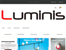 Tablet Screenshot of luminis.pl